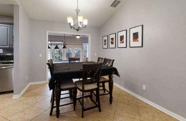 Dining room remodel by ITZ Construction located in Deltona Florida