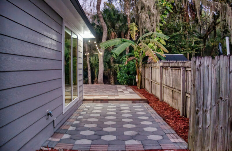 Patio paver installation Deltona Florida