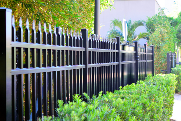Black iron fence Deltona florida